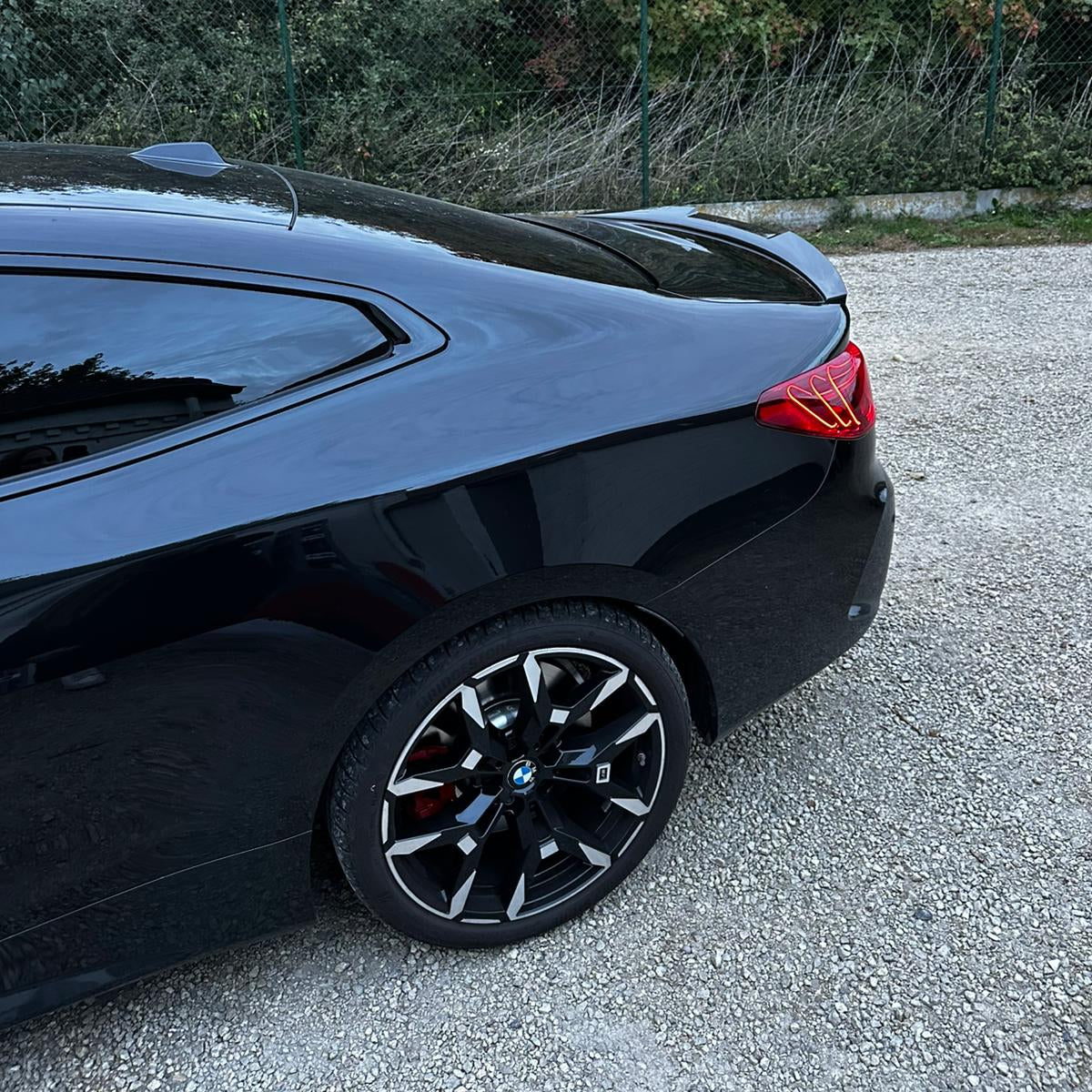 BMW Serie 4 G22 / M4 G82 Spoiler Posteriore Stile Competition in Carbonio Prepreg da OPTIC (2020+)