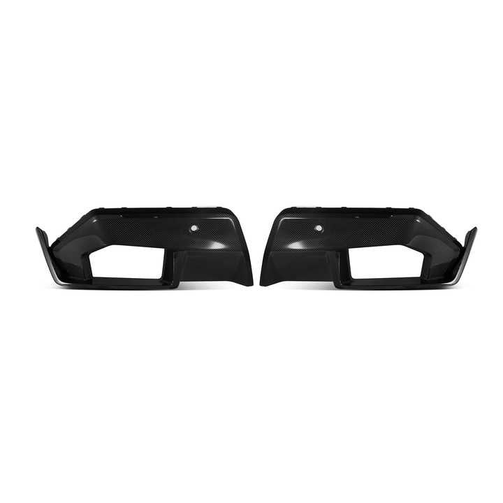 BMW M5 G90 G99 Diffusore Posteriore Stile Mp in Carbonio Prepreg Nero Lucido di OPTIC (2024+)