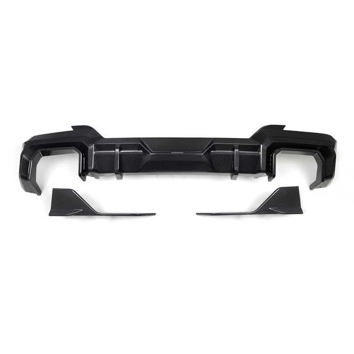 BMW X3 G01 LCI M-Sport Diffusore Posteriore Aggressivo in Carbonio Prepreg di Sooqoo (2021+)