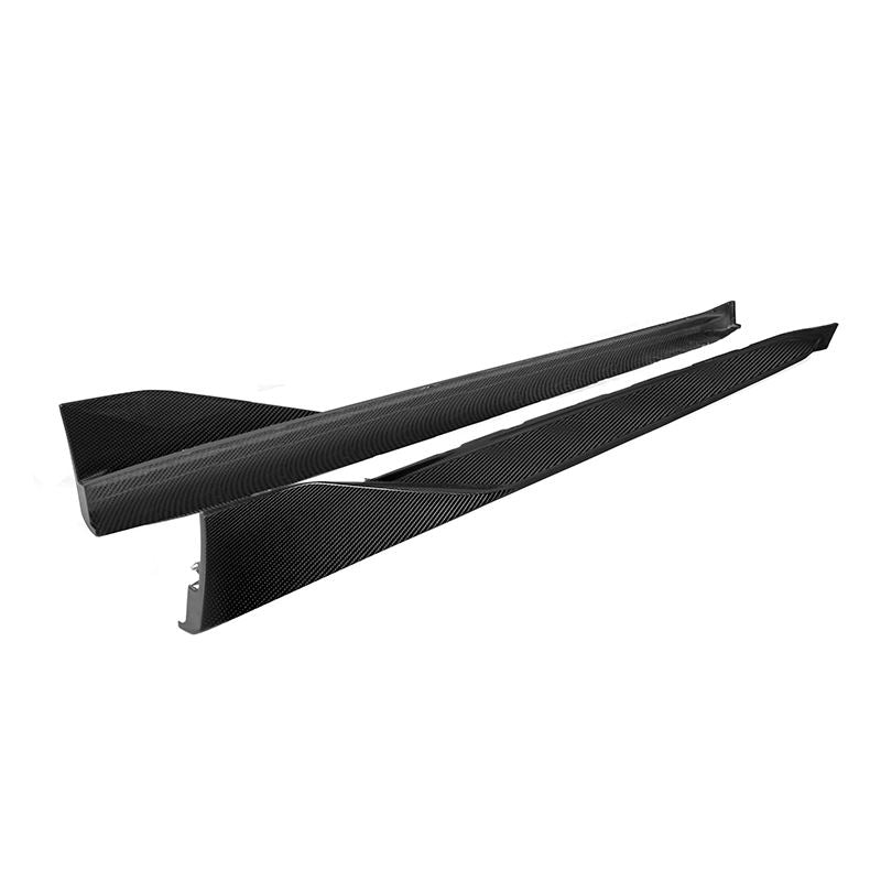 BMW M3 G80 G81 / M4 G82 G83 Minigonne Laterali Stile Mp in Carbonio Prepreg da OPTIC (2021+)
