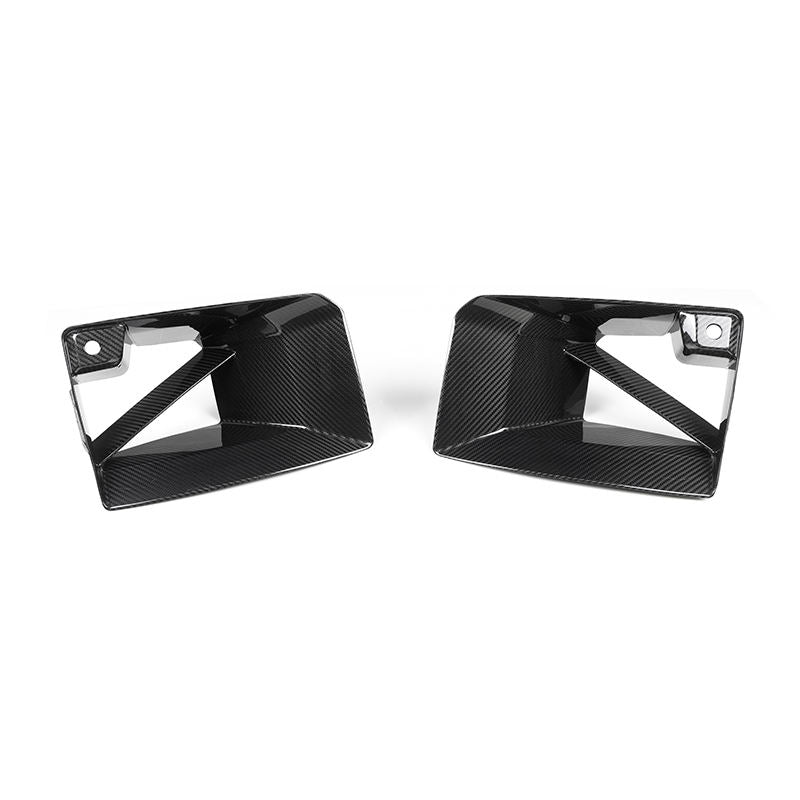 BMW M2 G87 Coperture Prepreg in Carbonio Stile Mp per Prese d'Aria Paraurti Anteriore di OPTIC (2023+)