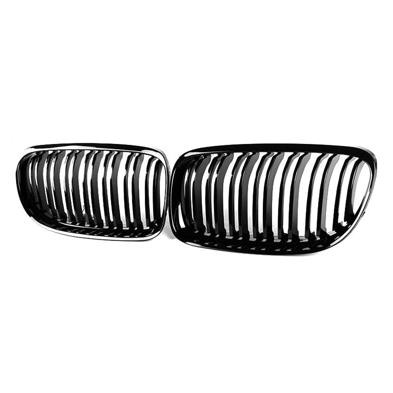BMW Serie 3 E90/E91 LCI Griglie Anteriori Doppia Barra Nero Lucido (2009-2013)
