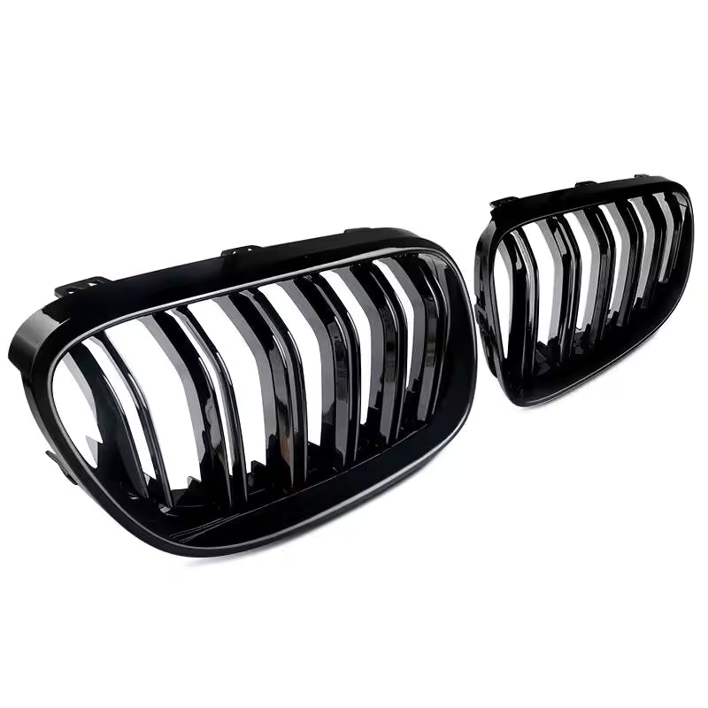 BMW Serie 3 E92/E93 LCI Griglie Anteriori Doppia Barra Nero Lucido (2010-2013)
