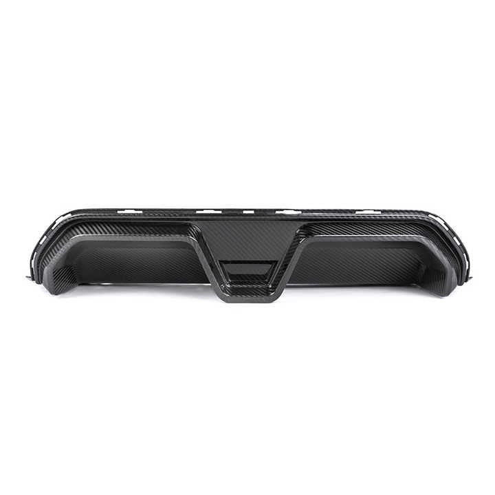 BMW M5 F90 Diffusore Posteriore in Carbonio Prepreg Stile CS Nero Lucido di OPTIC (2017-2024)