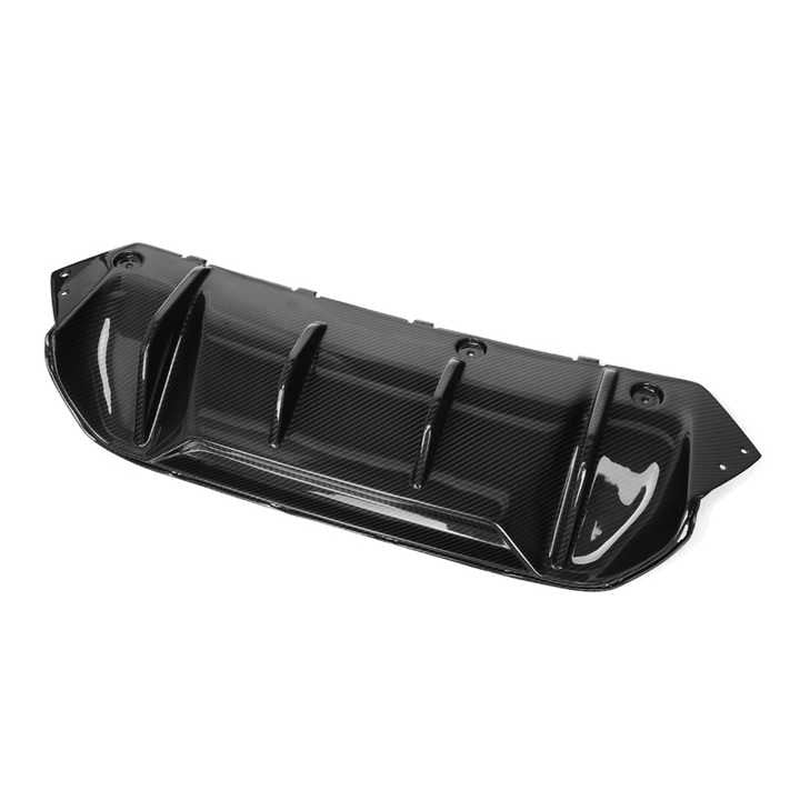 BMW M5 F90 Diffusore Posteriore in Carbonio Prepreg Stile Mp Nero Lucido di OPTIC (2017-2024)