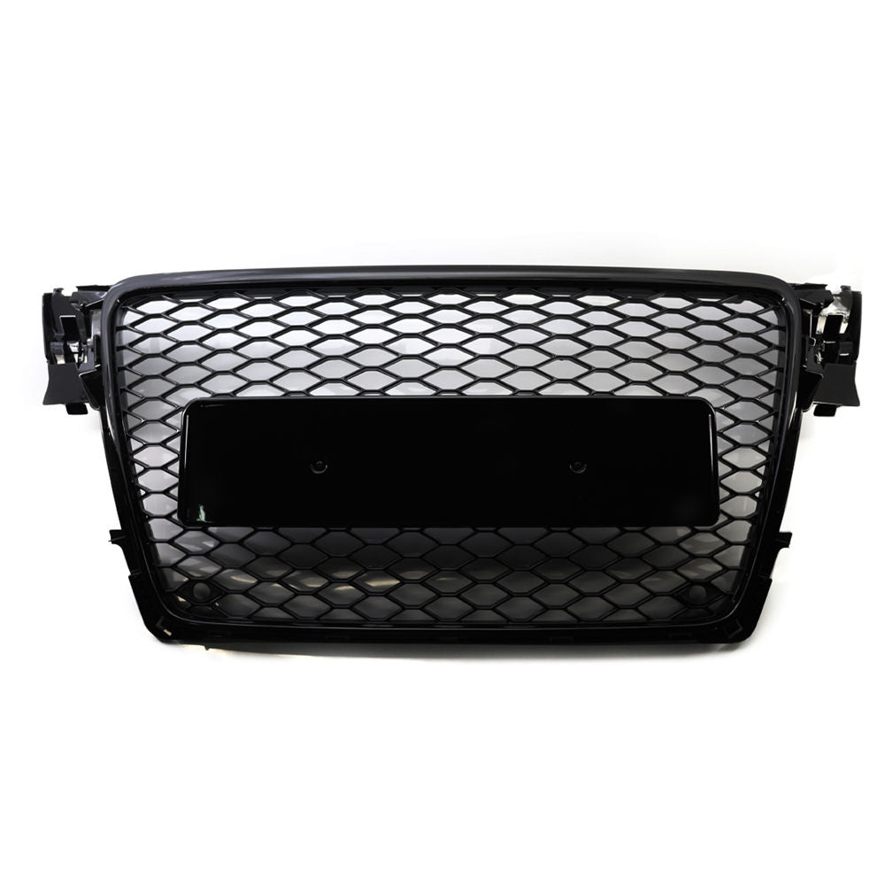Audi A4/S4 B8 Griglia a Nido d'Ape Stile RS4 Nero Lucido (2008-2012)
