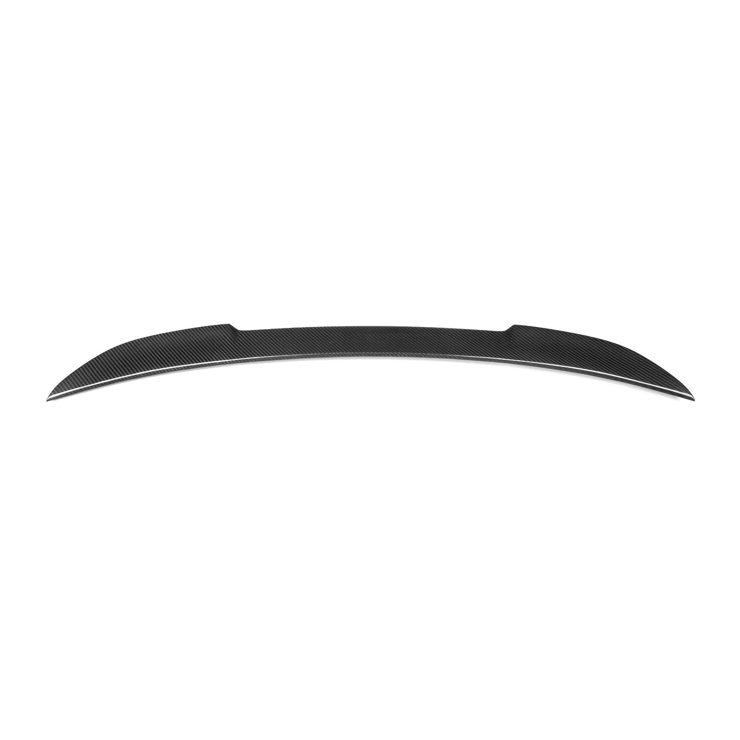 BMW Serie 2 & M2 F22 F87 Spoiler Posteriore Cs Stile in Carbonio Prepreg Nero Lucido di OPTIC (2014-2021)