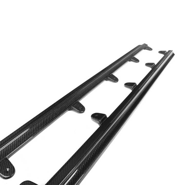 BMW Serie 4 G22 G23 Minigonne Laterali M Stile in Carbonio (2020+)