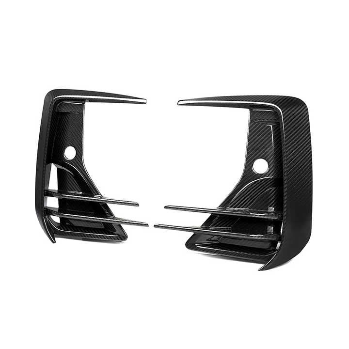 BMW X3 G01 & X4 G02 LCI Inserti Paraurti Anteriori in Carbonio Prepreg a Secco di OPTIC (2021+)