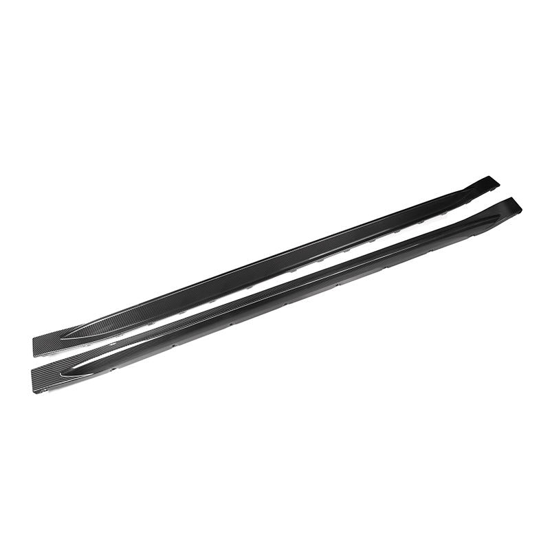 BMW M3 G80 G81 / M4 G82 G83 Minigonne Laterali Stile OEM in Carbonio Prepreg By OPTIC (2021+)