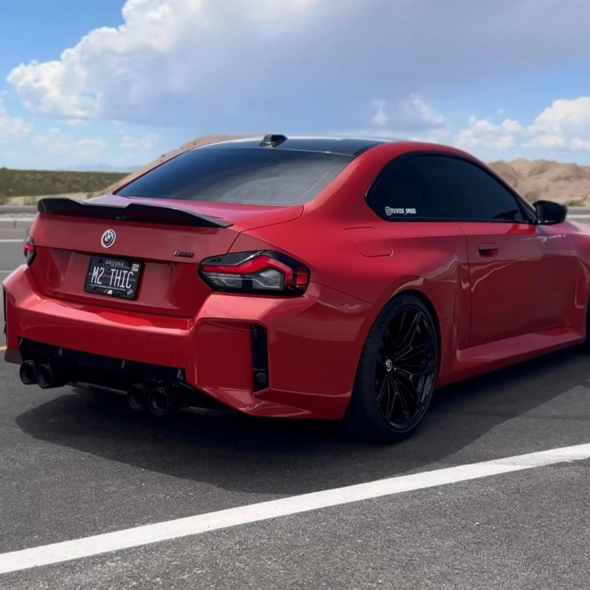BMW Serie 2 G42 & M2 G87 Prepreg Carbonio Stile Mp Spoiler Posteriore di OPTIC (2021+)
