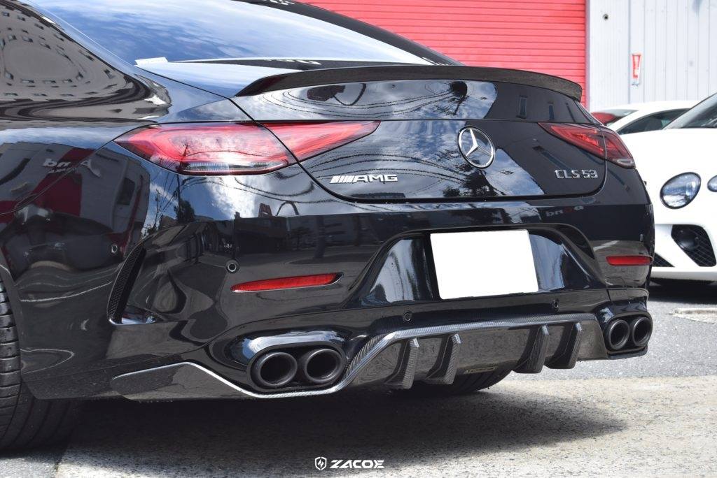Mercedes CLS C257 Spoiler Posteriore AMG Stile in Carbonio Prepreg (2019-2023)