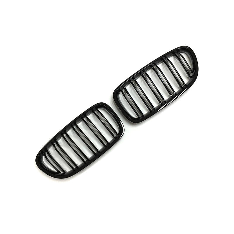 BMW Serie 5 / M5 F10/F11 Griglie Anteriori Doppia Barra Nero Lucido (2010-2017)