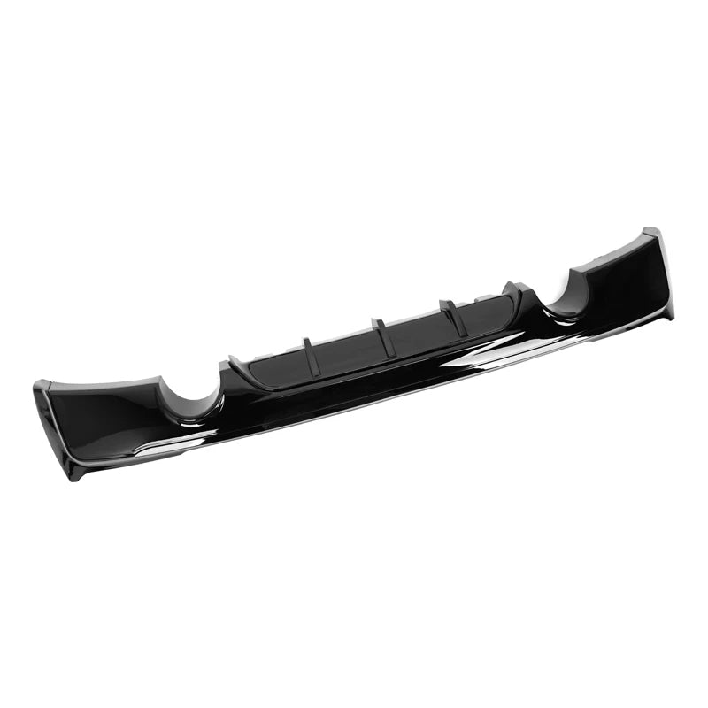 Diffusore Nero Lucido per BMW Serie 2 F22 Doppio Scarico (2014-2020)