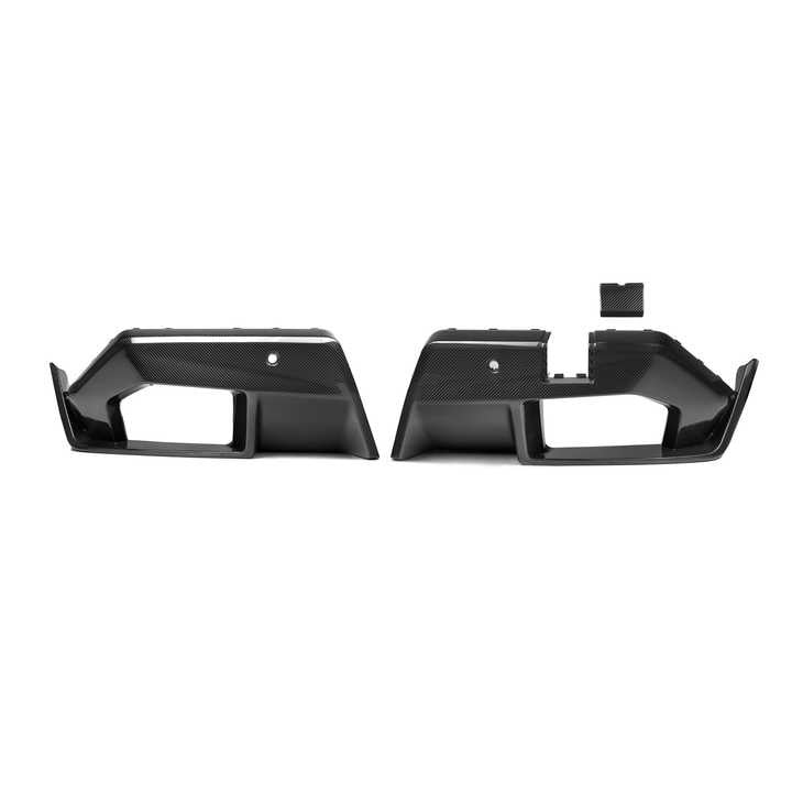 BMW M5 G90 G99 Diffusore Posteriore Stile Mp in Carbonio Prepreg Nero Lucido di OPTIC (2024+)