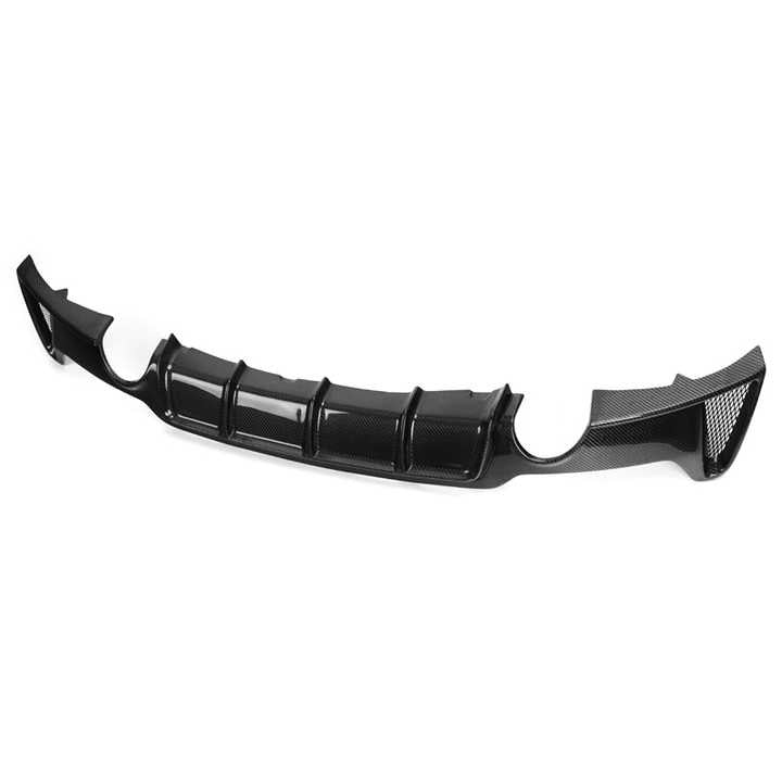 BMW Serie 4 F32 F33 F36 Doppio Scarico Carbonio M Performance Stile Diffusore Posteriore (2014-2019)