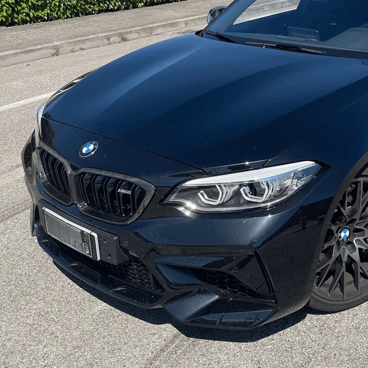 BMW M2 F87 Competition Griglie Anteriori Doppia Barra in Carbonio (2018-2020)