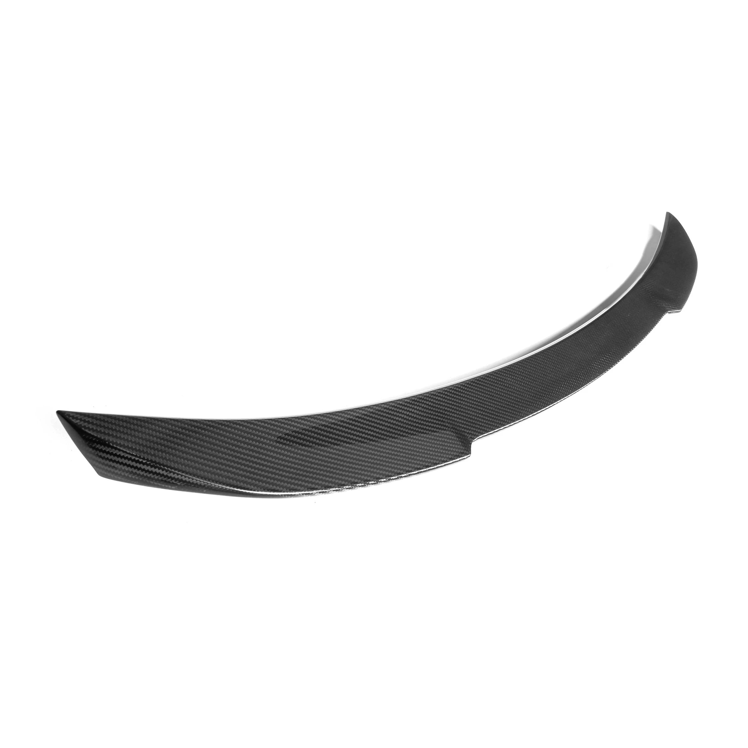 BMW Serie 2 & M2 F22 F87 Spoiler Posteriore Cs Stile in Carbonio Prepreg Nero Lucido di OPTIC (2014-2021)