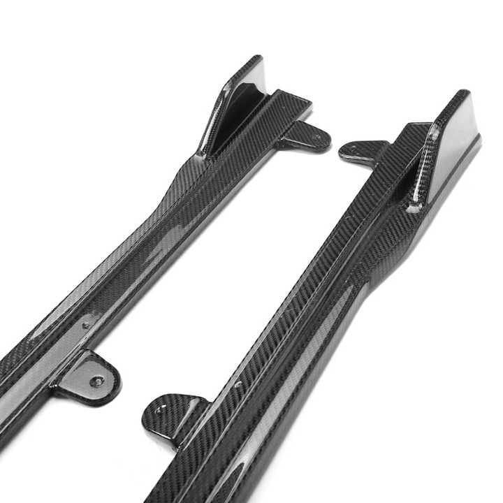 BMW Serie 4 G22 G23 Minigonne Laterali M Stile in Carbonio (2020+)
