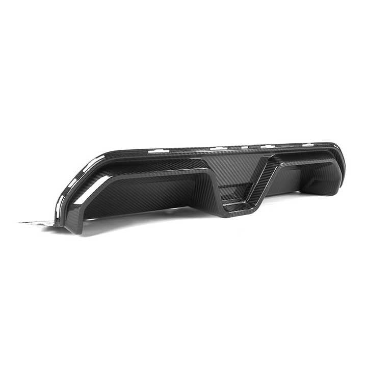 BMW M5 F90 Diffusore Posteriore in Carbonio Prepreg Stile CS Nero Lucido di OPTIC (2017-2024)
