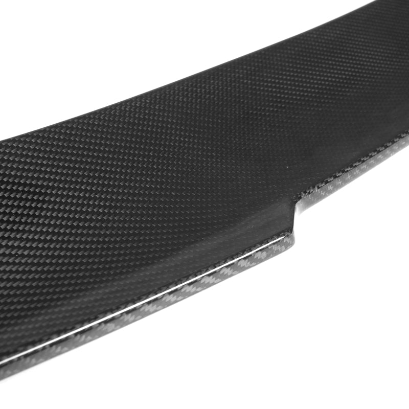 BMW Serie 3 F30 / M3 F80 Spoiler Ducktail Stile Psm in Carbonio Prepreg da OPTIC (2014-2019)
