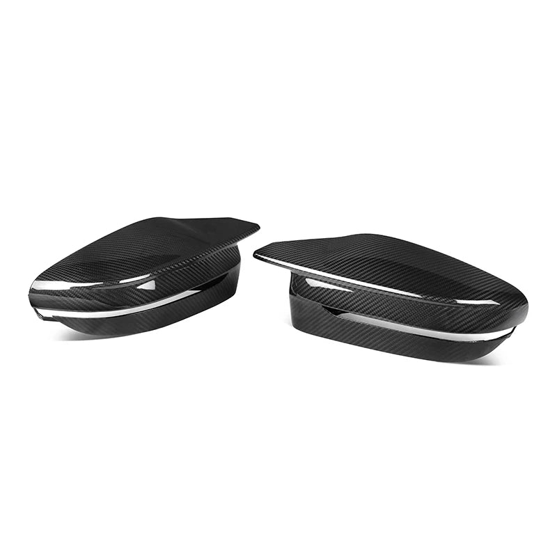 Calotte Specchietti M-Style in Carbonio Prepreg per BMW Serie 2/3/4/5 G42/G20/G22/G26/G30 da OPTIC (2017+)
