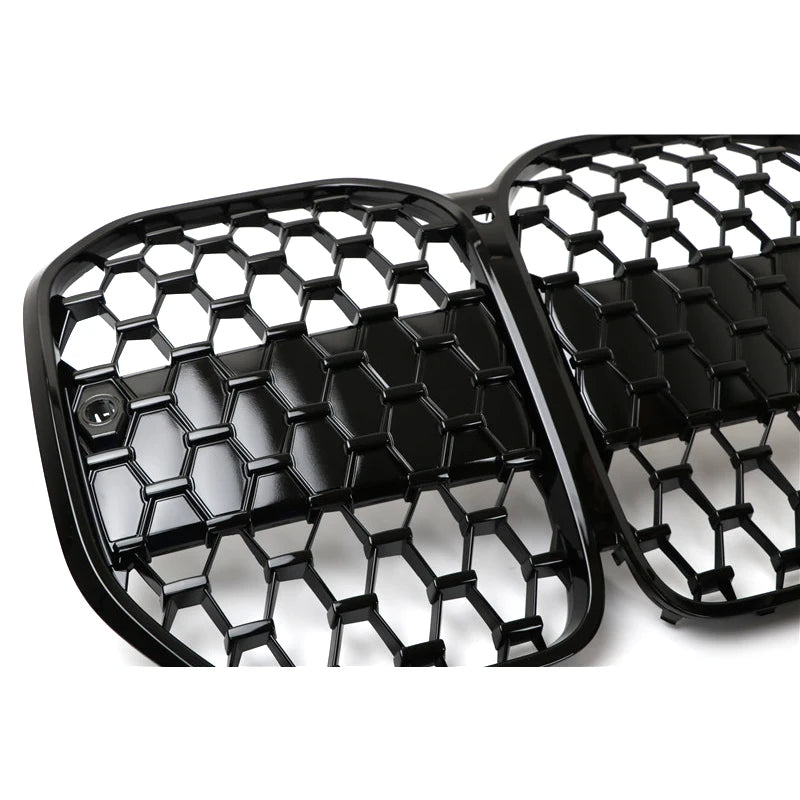 Griglia Anteriore Diamante Nero Lucido per BMW Serie 4 G26 (2020-2023)