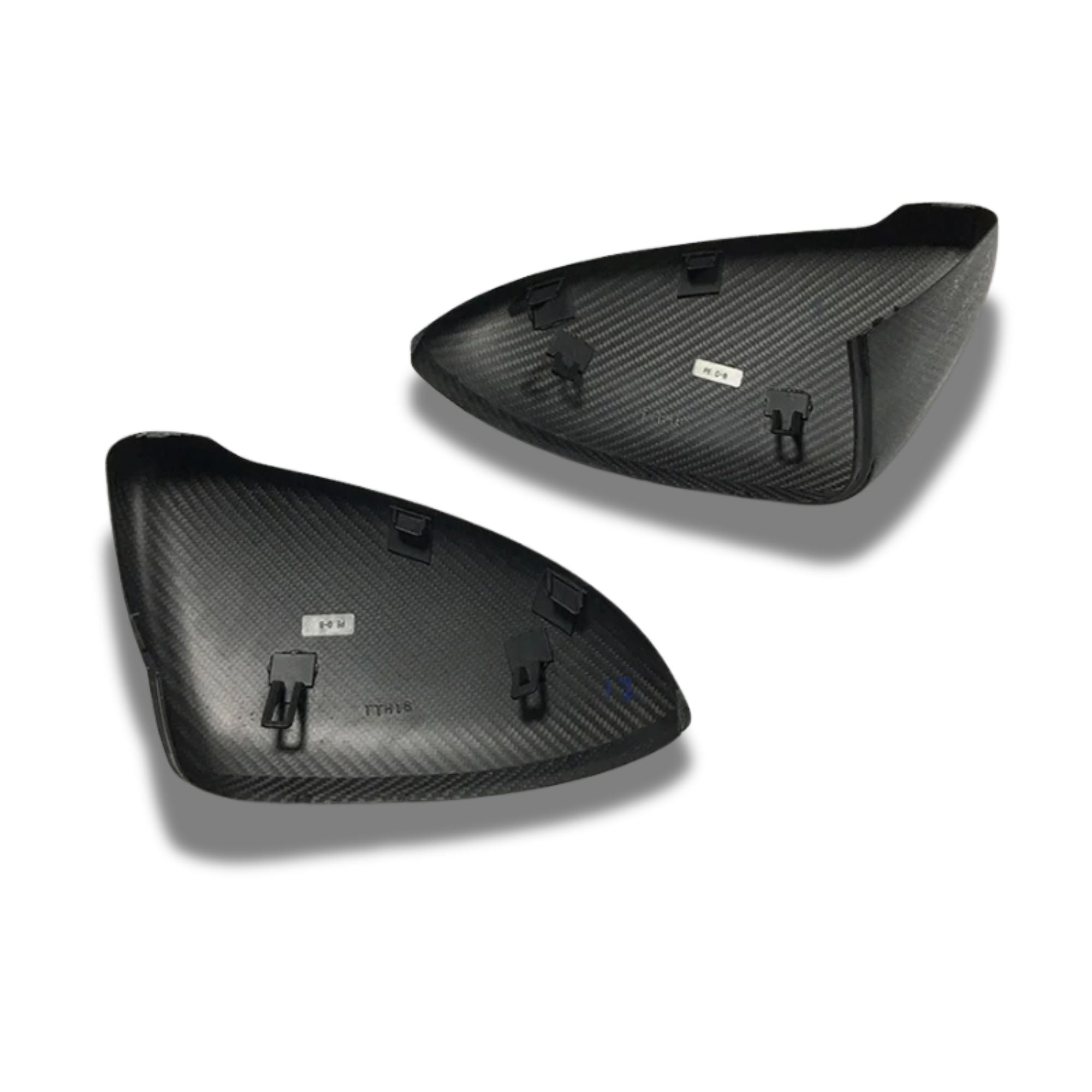 Calotte Specchietti in Carbonio Prepreg per Vw Golf MK7/MK7.5 GTI/GTD/R di OPTIC (2013-2020)