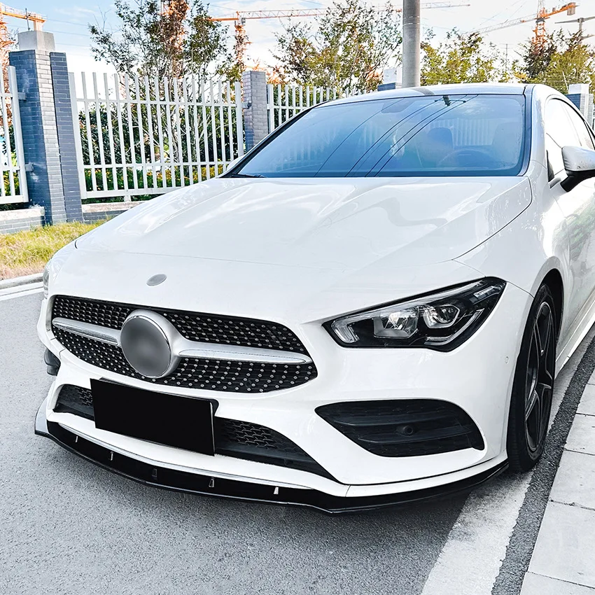 Mercedes CLA W118 Stile AMG Nero Lucido Lip Anteriore (2019-2023)