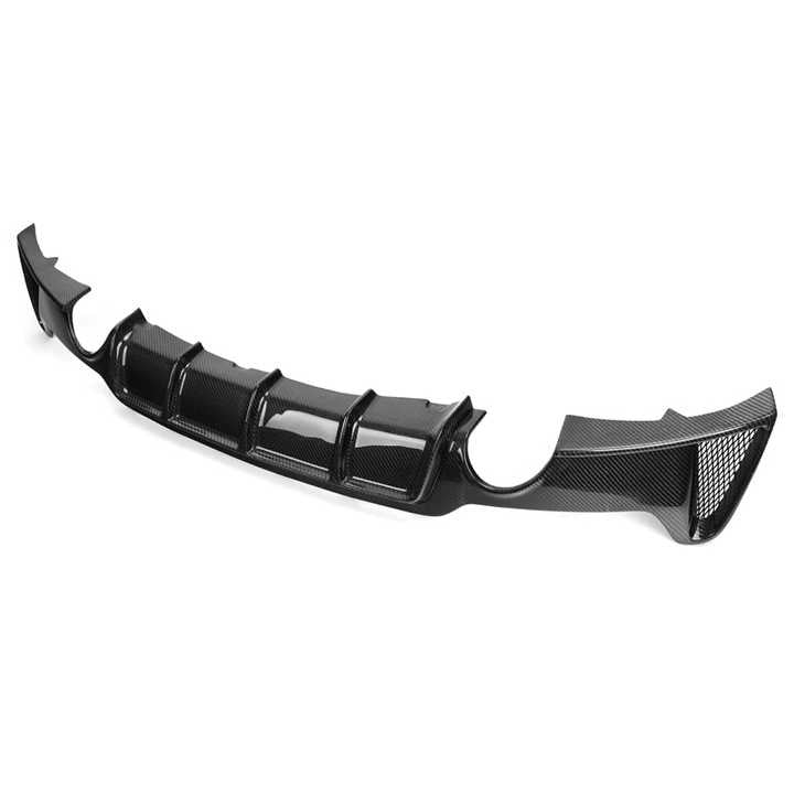 BMW Serie 4 F32 F33 F36 Doppio Scarico Carbonio M Performance Stile Diffusore Posteriore (2014-2019)