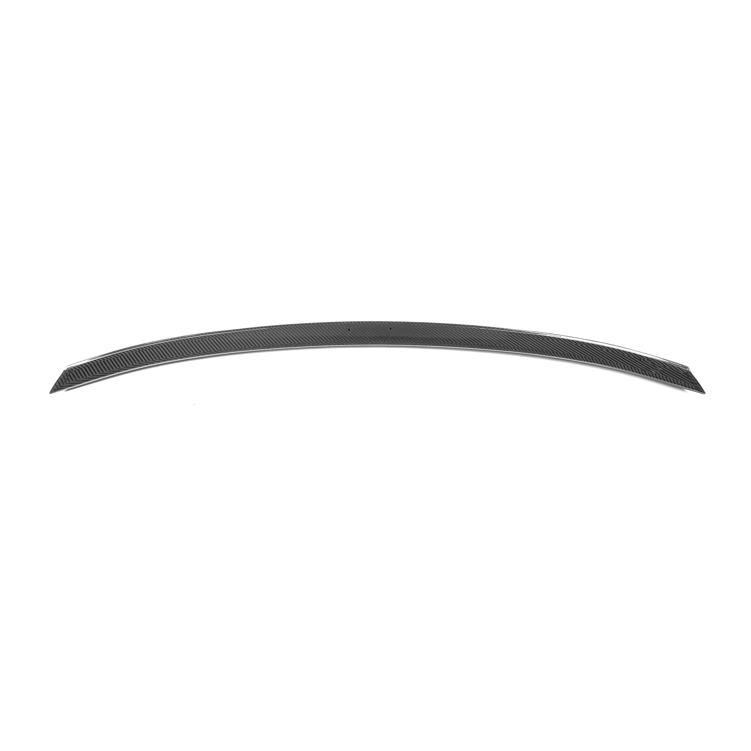 BMW Serie 2 & M2 F22 F87 Spoiler Posteriore Cs Stile in Carbonio Prepreg Nero Lucido di OPTIC (2014-2021)