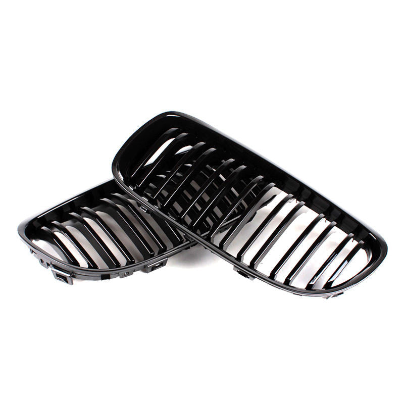 BMW Serie 3 E90/E91 LCI Griglie Anteriori Doppia Barra Nero Lucido (2009-2013)
