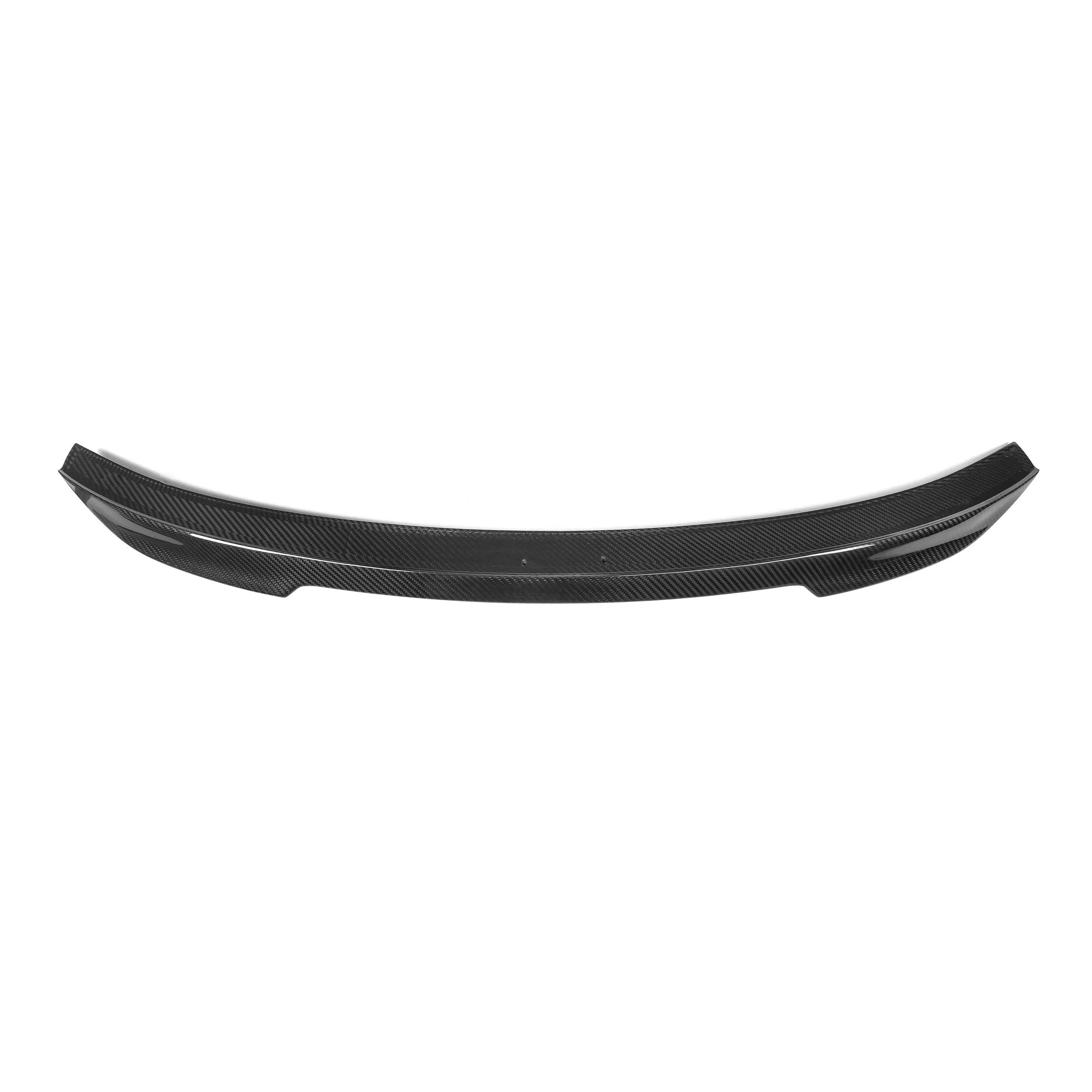 BMW Serie 2 & M2 F22 F87 Spoiler Posteriore Cs Stile in Carbonio Prepreg Nero Lucido di OPTIC (2014-2021)
