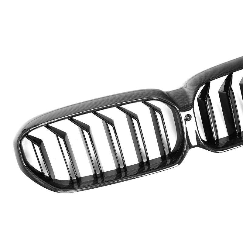 BMW Serie 5 G30 & M5 F90 LCI Griglia Doppia Barra in Carbonio (2021-2023)