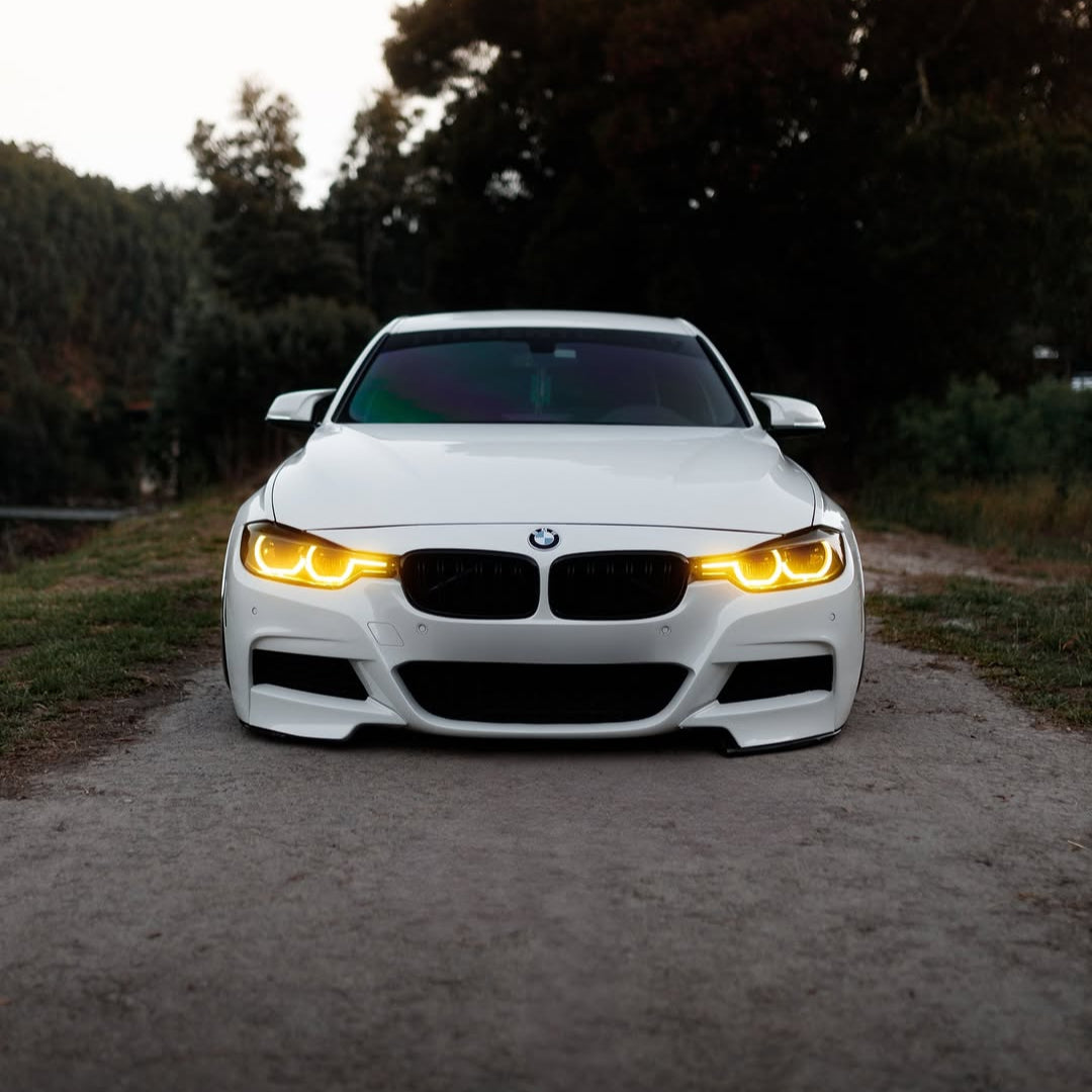 Set Modulo Luci LED DRL Gialle Stile CSL per BMW Serie 3 F30 / F31