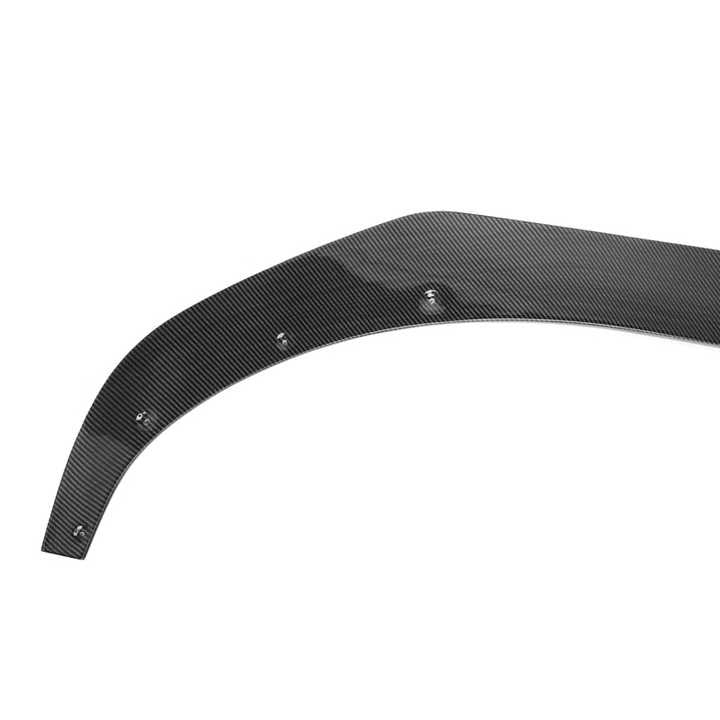 BMW Serie 8 G14 G15 G16 M-Sport Lip Anteriore Stile Ac in Carbonio Prepreg Nero Lucido di OPTIC (2018+)