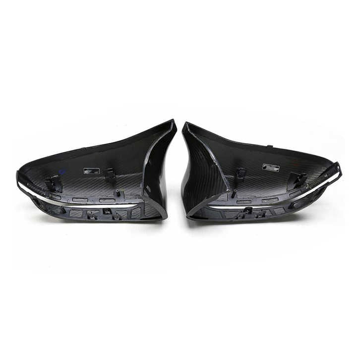 Calotte Specchietti M-Style in Carbonio Prepreg per BMW M5 F90 di OPTIC (2017-2023)