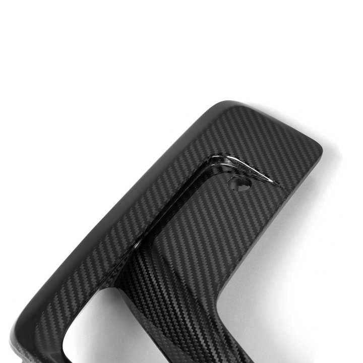 BMW X3M F97 X4M F98 LCI Prepreg OEM Stile Inserti Paraurti Anteriori in Carbonio Nero Lucido di OPTIC (2022+)