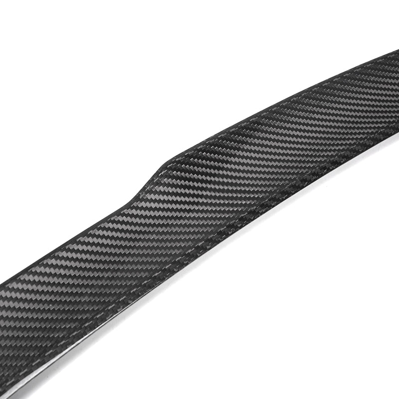 BMW Serie 4 G22 / M4 G82 Spoiler Posteriore M Stile in Carbonio Prepreg Nero Lucido di OPTIC (2020+)
