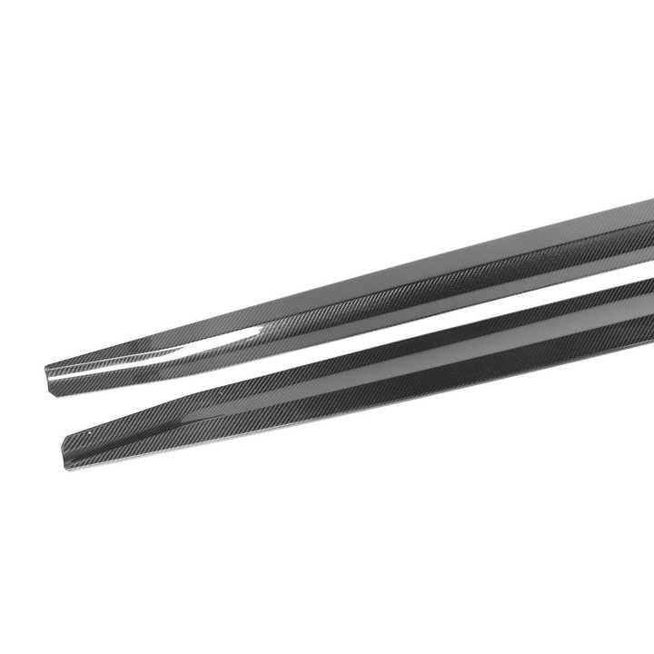BMW Serie 4 G22 G23 Minigonne Laterali in Carbonio Stile Ac (2020+)