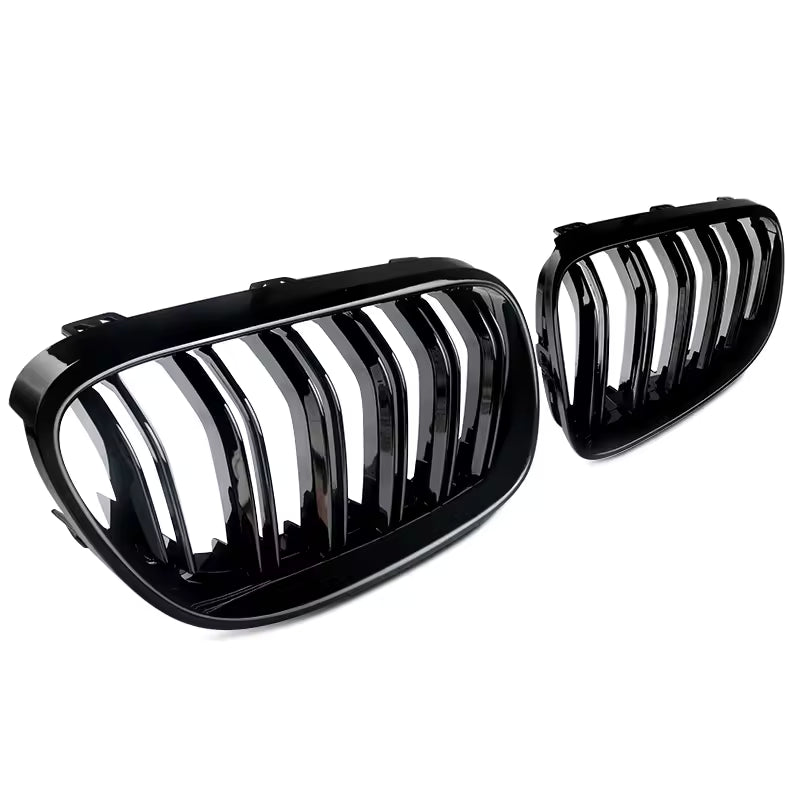 BMW Serie 3 E92/E93 LCI Griglie Anteriori Doppia Barra Nero Lucido (2010-2013)
