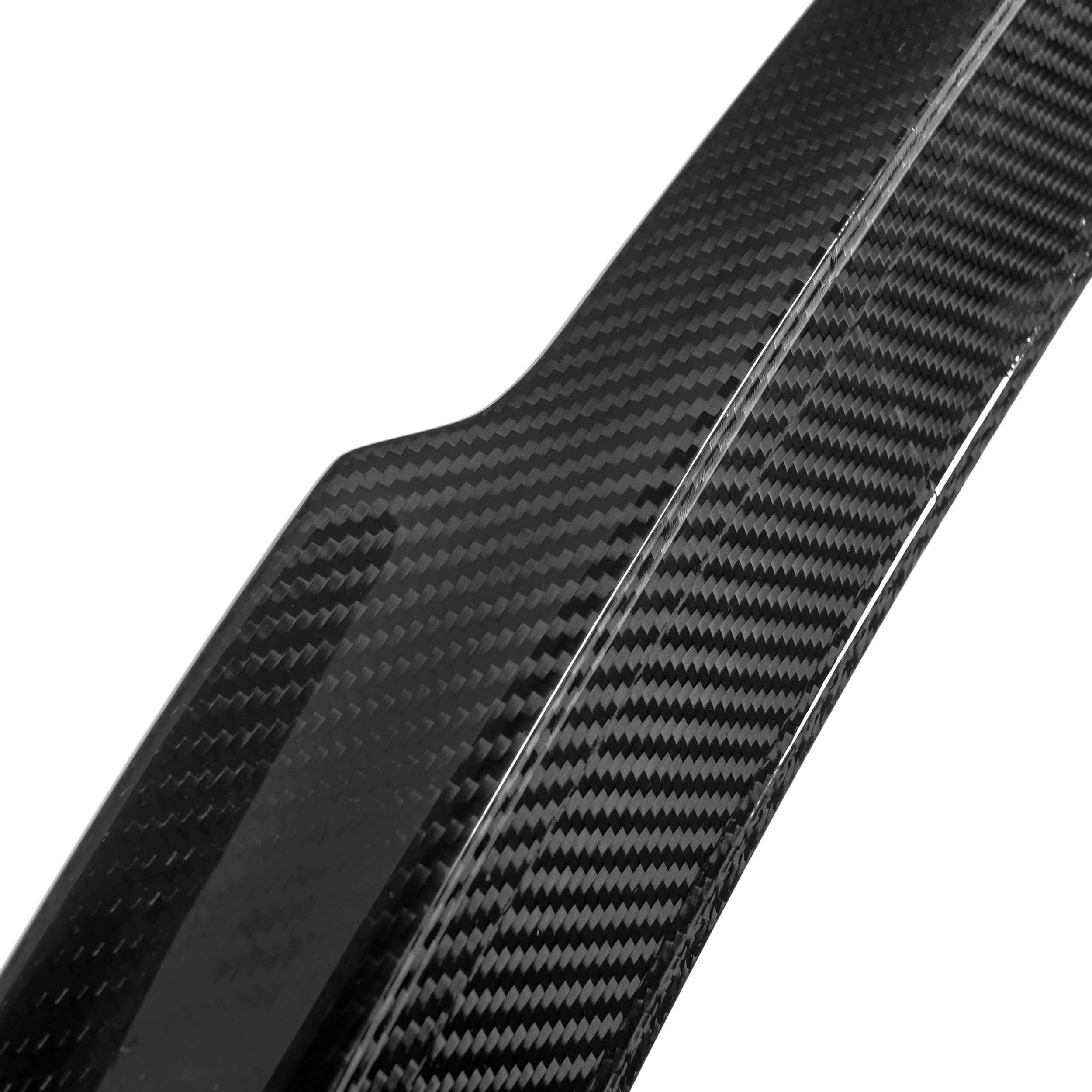 BMW Serie 2 & M2 F22 F87 Spoiler Posteriore Cs Stile in Carbonio Prepreg Nero Lucido di OPTIC (2014-2021)