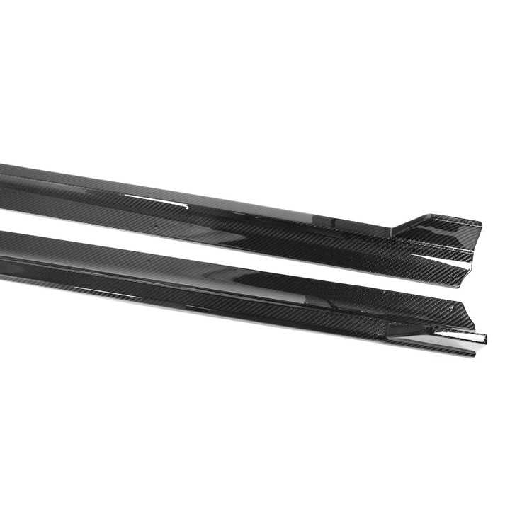BMW Serie 4 G22 G23 Minigonne Laterali in Carbonio Stile Tk (2020+)