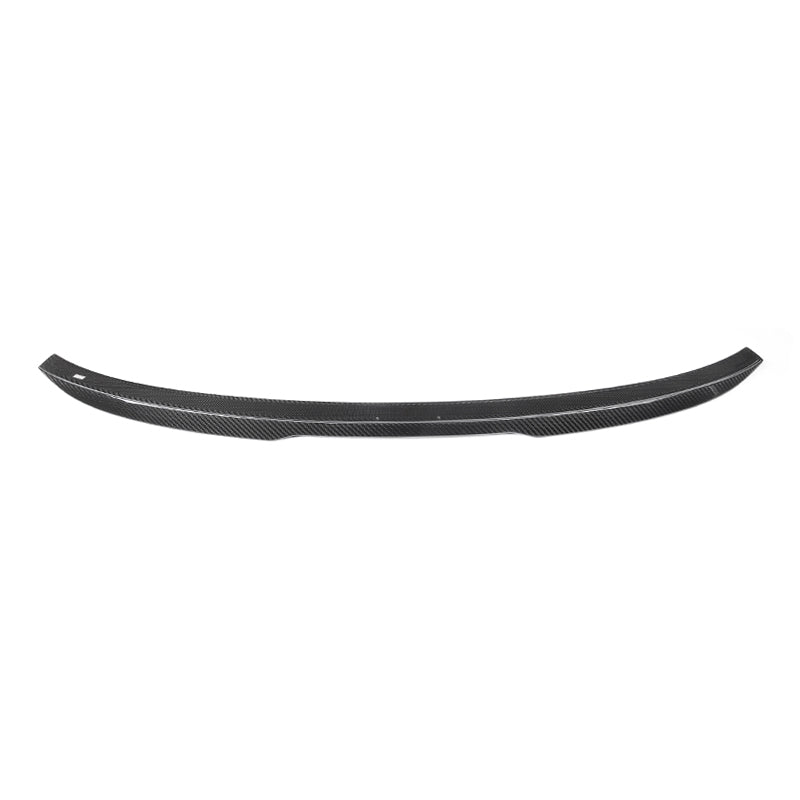 BMW Serie 4 G22 / M4 G82 Spoiler Posteriore M Stile in Carbonio Prepreg Nero Lucido di OPTIC (2020+)