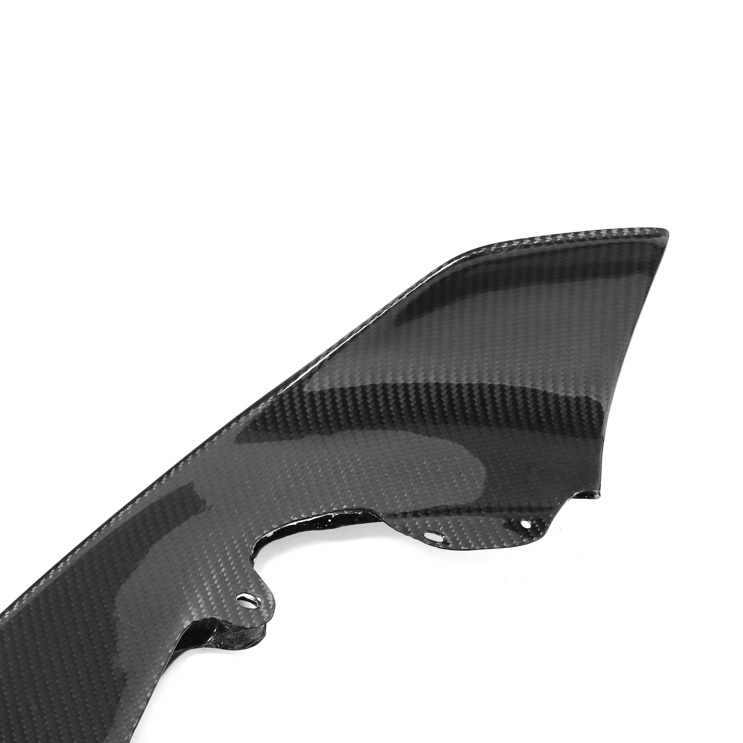 BMW M2 Competition F87 Lip Anteriore Stile Performance in Carbonio Prepreg Nero Lucido di OPTIC (2018-2021)