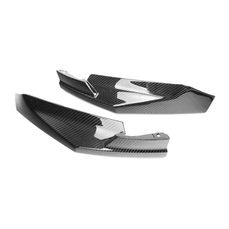 BMW M3 G80 G81 / M4 G82 G83 Lip Anteriore Stile M Performance in Prepreg Carbonio Nero Lucido di OPTIC (2021+)