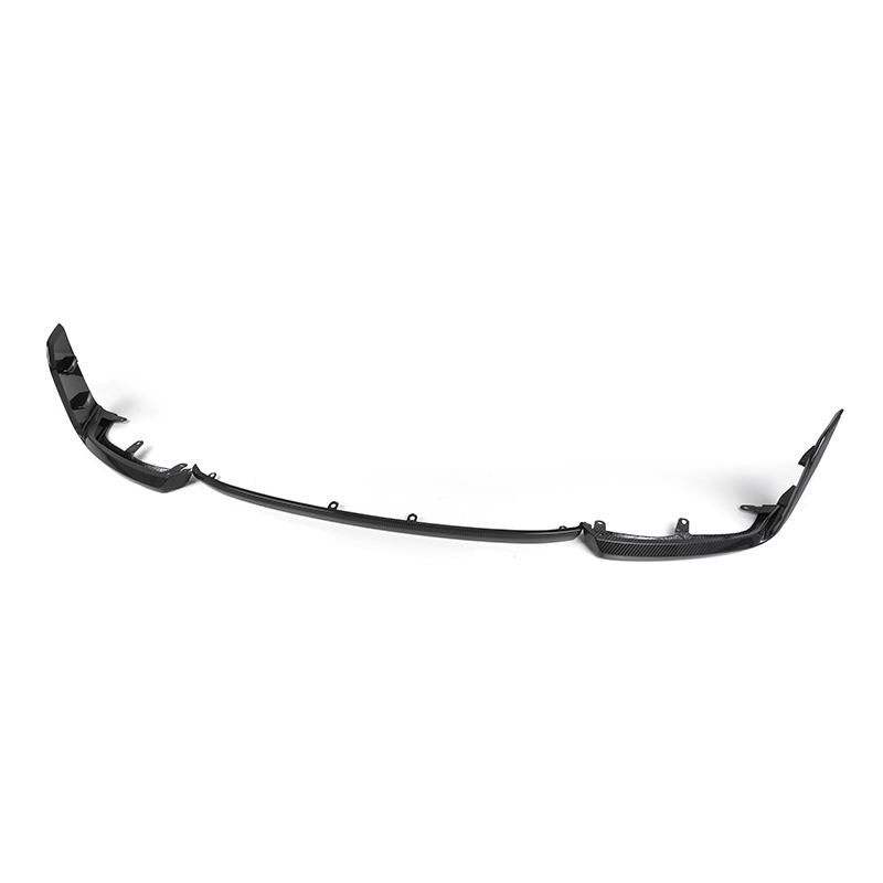 BMW M2 G87 Lip Anteriore Stile Performance in Carbonio Prepreg Nero Lucido di OPTIC (2023+)