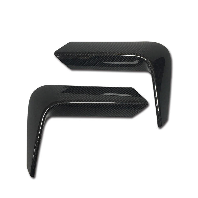 BMW M3 F80 / M4 F82 F83 Pinne Paraurti Posteriori in Carbonio Prepreg da OPTIC (2012-2018)