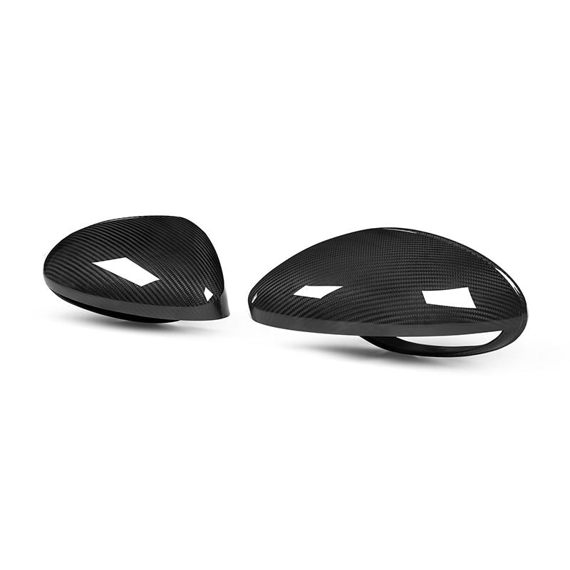 Porsche Boxter/Cayman 718 Pre-Preg Dry Carbon Fibre Mirror Covers (2017-2021) By OPTIC