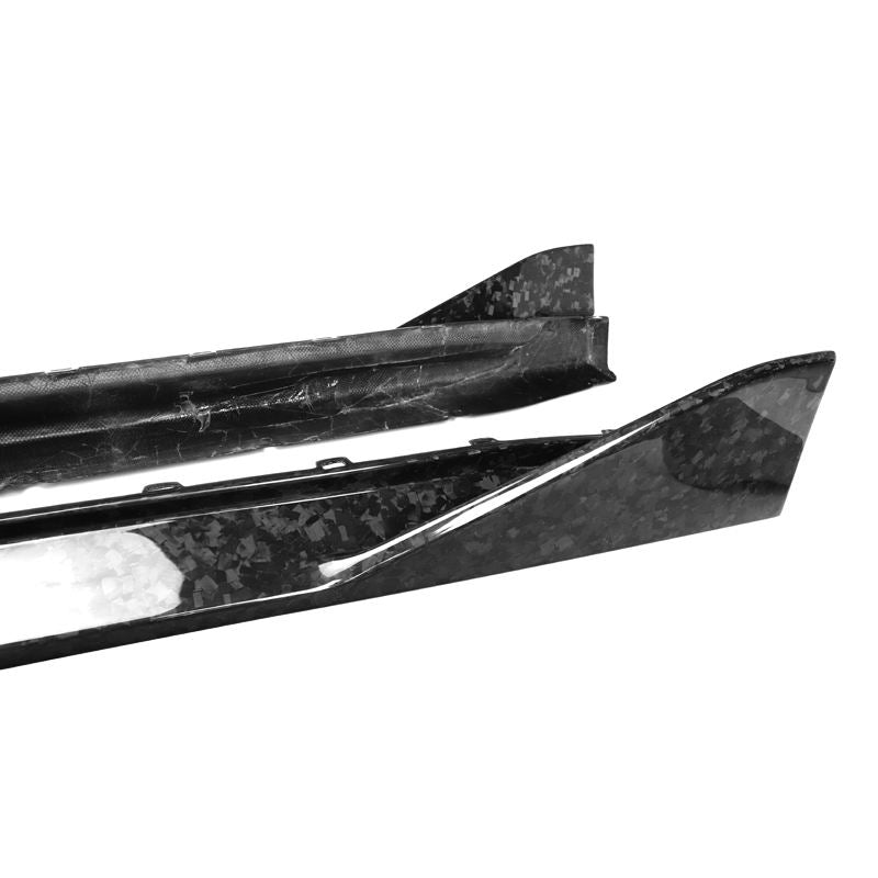 BMW M3 G80 G81 / M4 G82 G83 Minigonne Laterali in Carbonio Forgiato Prepreg By OPTIC (2021+)